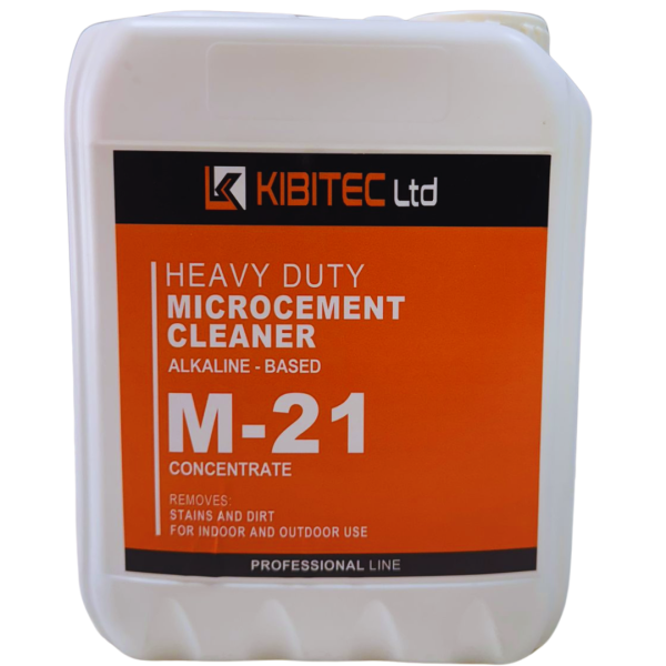 microcement cleaner M-21 heavy duty alkaline cleaner